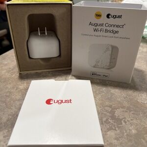 Yale August Connect Wi-Fi Bridge Remote Access For Smart Lock - AUG-AC02
